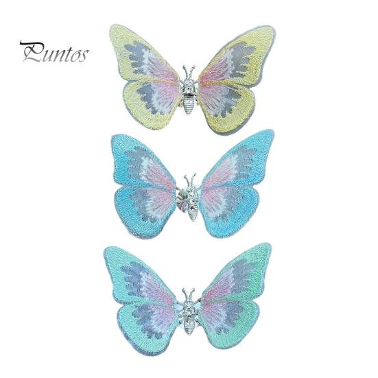 

Украшение для автомобиля в виде бабочки для центральной консоли, клейкий дизайн воздуховыпускного отверстия, декор в виде танцующей бабочки, красочное украшение для салона автомобиля A