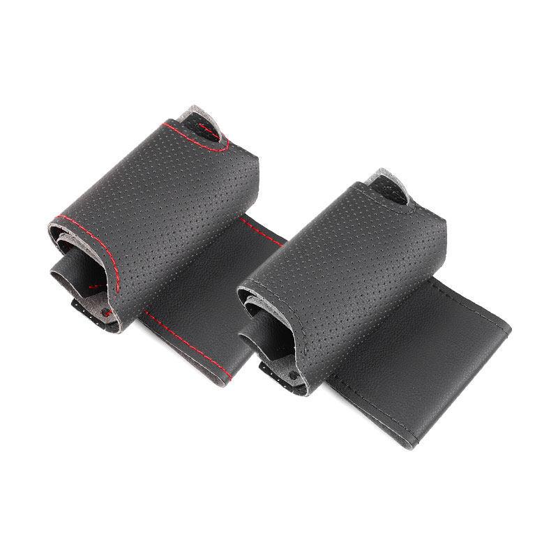 Car Accessories Steering Wheel Microfiber Leather Cover Trim For Porsche Cayenne 2003 2004 2005 2006 2007 2008 2009 2010