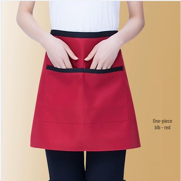 Multi-Color Anti-Stain Waist Apron for Waiters and Kitchen Staff