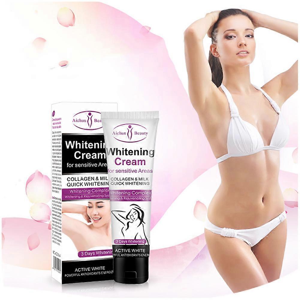 Beauty Natural Underarm Whitening Cream Armpit Lightening Brightening Deodorant Cream Body Creams