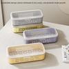 Rectangular Shape Chopstick Draining Cage Single Layer Kitchen Utensil Organizer  Bathroom