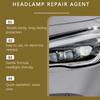 Auto Scheinwerfer Restaurierung Polieren Scheinwerfer Kratzerentferner Set Oxidationsreiniger Reparaturpaste für Scheinwerferbaugruppe 100ml