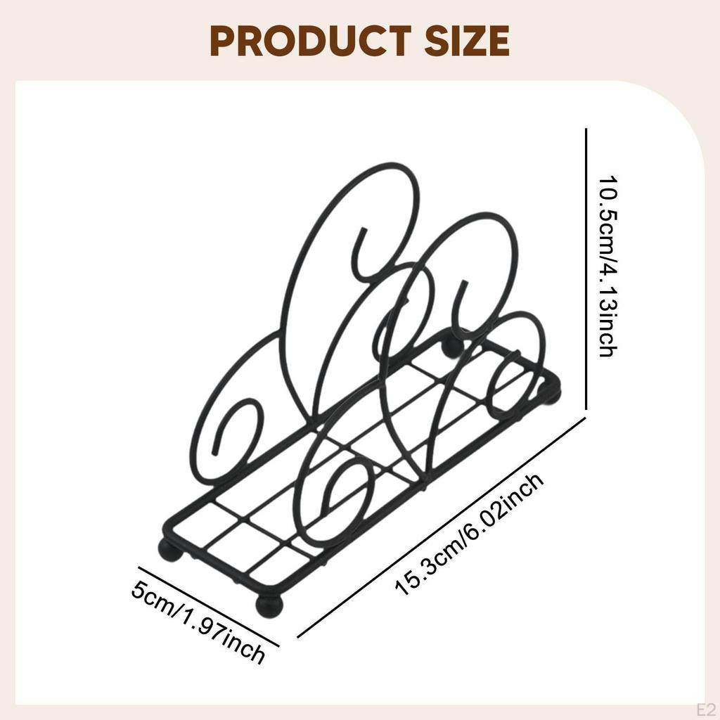 Metal Napkin Dispenser for Hand Towels And Paper In Kitchen Dining Areas