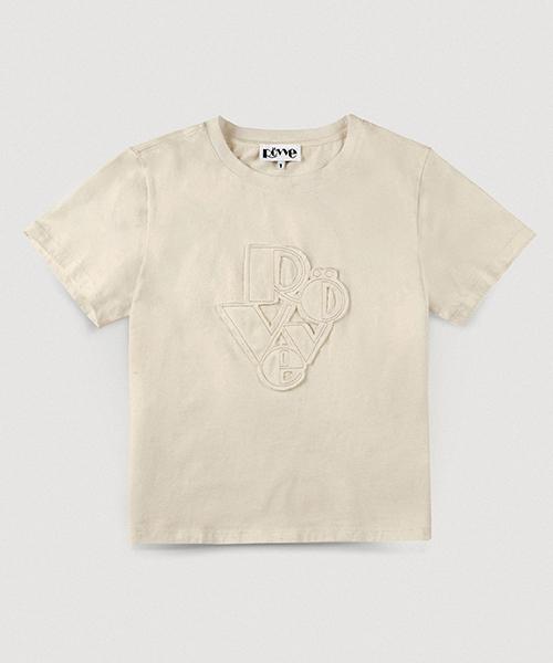 Roeve Woman Cut Off T-Shirt (Beige) Beige/Free