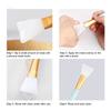 Silicone Facial Mask Brush Face Skin Care Tool Soft-headed DIY Mud Film Adjusting Brush Inclined Tail Apply Face Beauty Tools