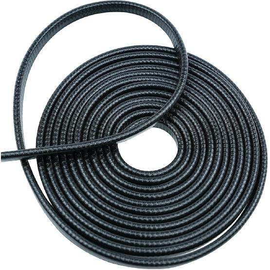 16.5FT(5M) Car Door Edge Guards U-Shaped Trim Edge Protector With Built-In Metal Clips, Scratch And Ding Protection For Cars And Trucks, Black