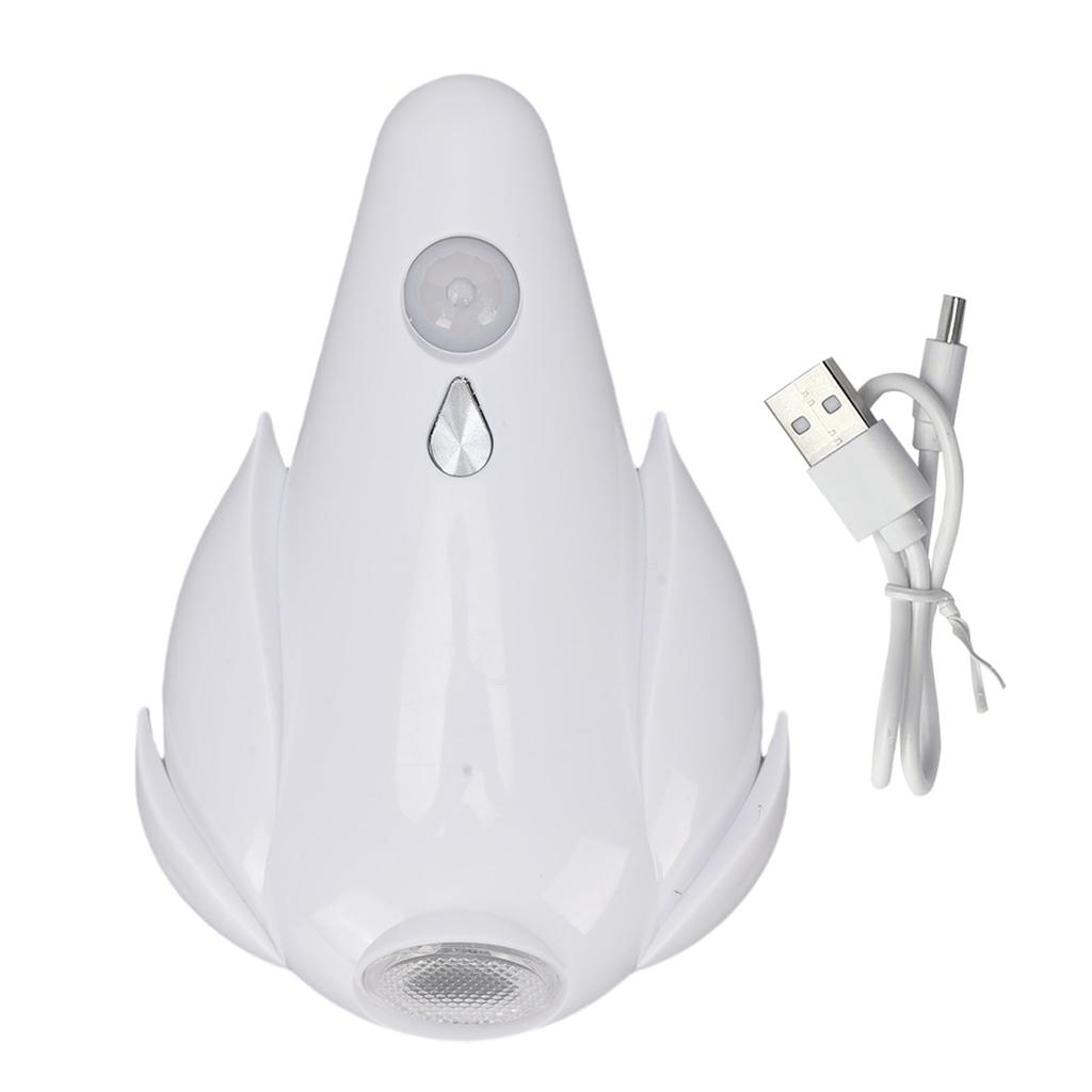 Toilet Light with Motion Sensor RGB 8 Colors Changing USB Rechargeable Toilet LED Night Light for Bathroom Decor