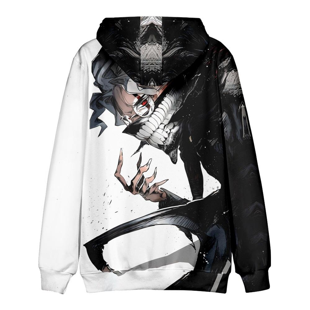 Herren Damen Fleece Kapuzenpullover DAN DA DAN Anime Aufdruck Frühling Herbst Pullover Sweatshirt Modischer Hoodie Freizeit Hip Hop Neuer Trainingsanzug Streetwear