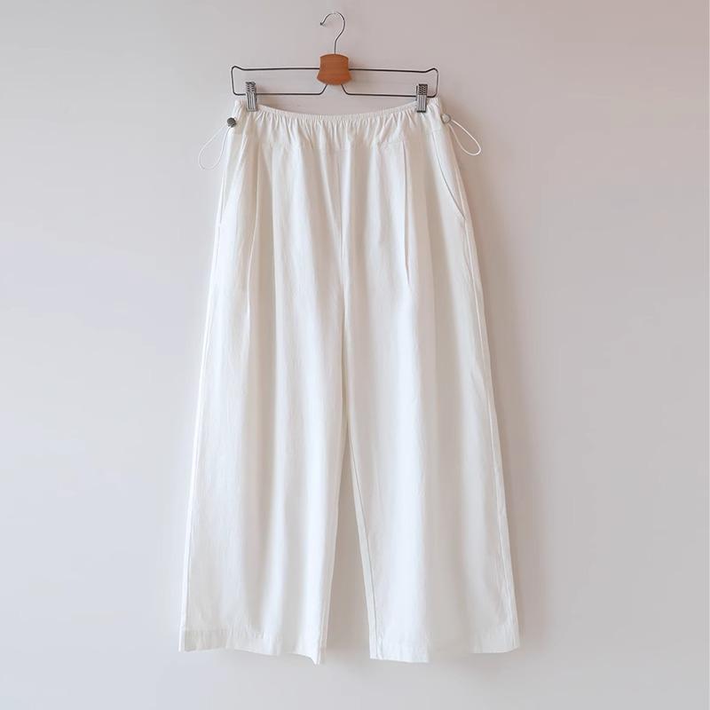 

Летние брюки для беременных, тонкие, без поддержки, широкие брюки, свободные и тонкие, для маленького срока беременности, прямые повседневные брюки 2XL белый