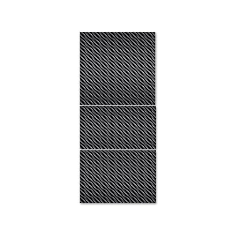 Tesla Model Y/3 Console TPU Protective Sticker - Transparent/Carbon Fiber/Wood Grain