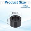 PATIKIL 10pcs Spacers Aluminum M6 Metal Spacers 6.2mm Inner Diameter X 10mm Outside Diameter