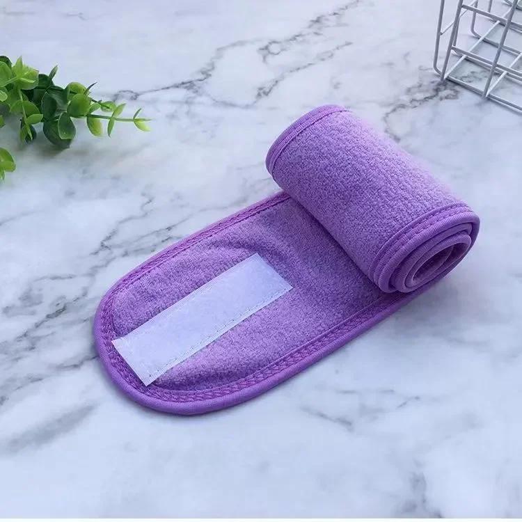 Ayarlanabilir Kafa Bandı Geniş Hairband Yoga Spa Banyo Duş Makyaj Yıkama Yüz Kozmetik Kafa Bandı Kadınlar Bayanlar için Makyaj Aksesuarları