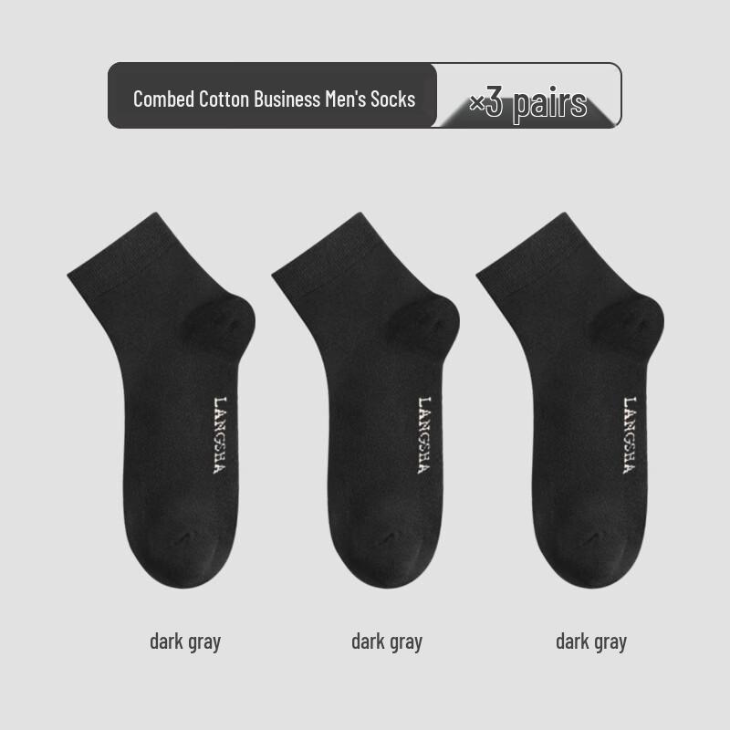 

LangSha Men s Cotton Mid-Calf Socks