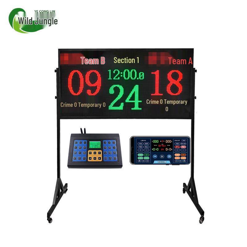 Basketball Electronic Scoreboard with Shot Clock