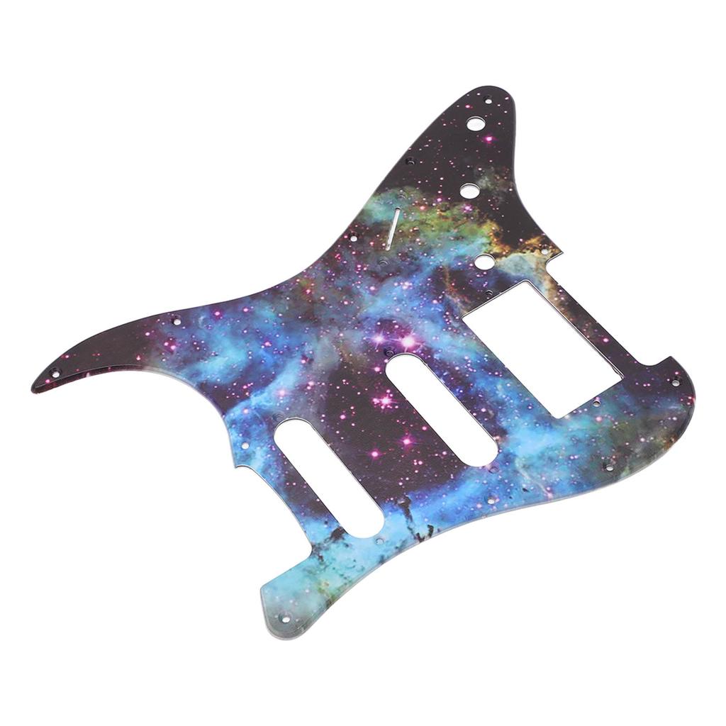 Guitar Pickguard Star Sky Pattern Pick Guard Plate PVC Instrument Accessory for Protection