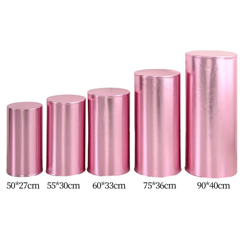 Elegant Cylinder Pedestal Stand Covers for Special Occasions