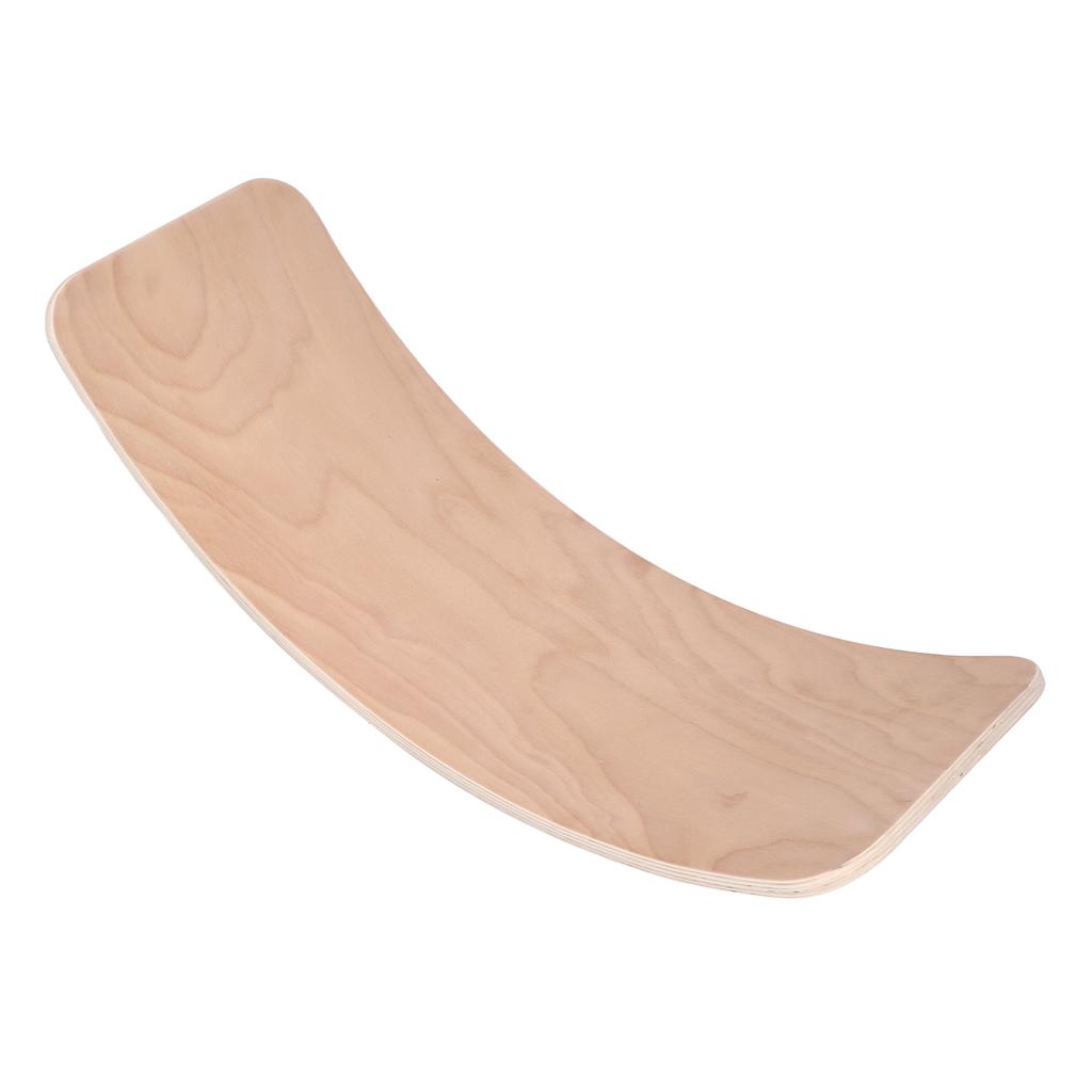 Wobble Board Toddlers Wooden Fitness Wobble Board with Curvy Surface for Kids Toy Gift