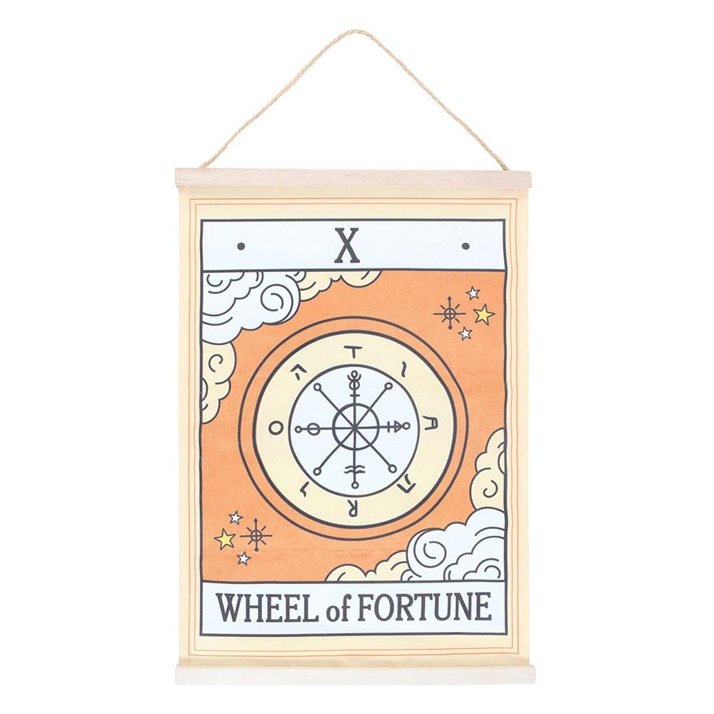 Something Different The Wheel Of Fortune Vintage Tarot Wall Hanger