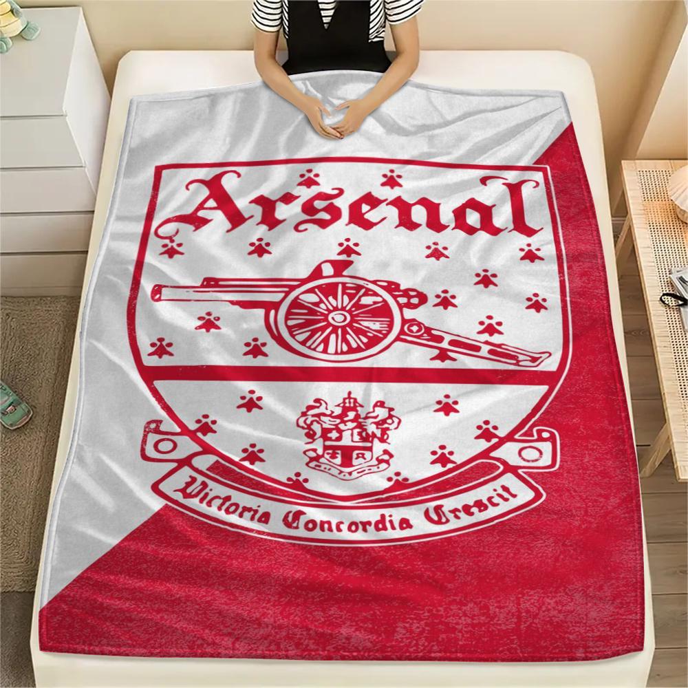 1pc Arsenal ARSENAL Print Flannel Blanket, High quality Comfortable for All Seasons, Home Decor, Warmth and Comfort, Perfect for Christmas Gifts10