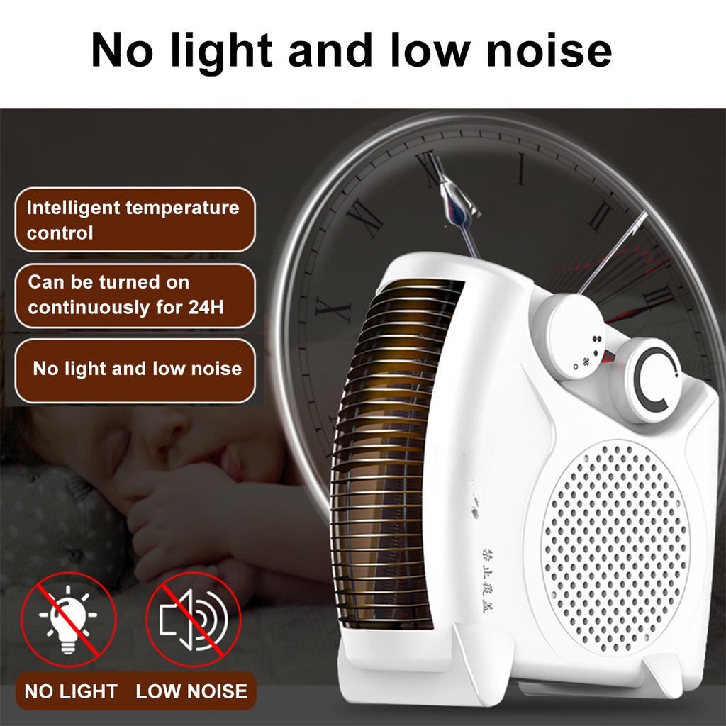 Portable Electric Fan Heater Personal Space Electric Air Heater Fan Warmer Winter Office Home Desktop 2000W
