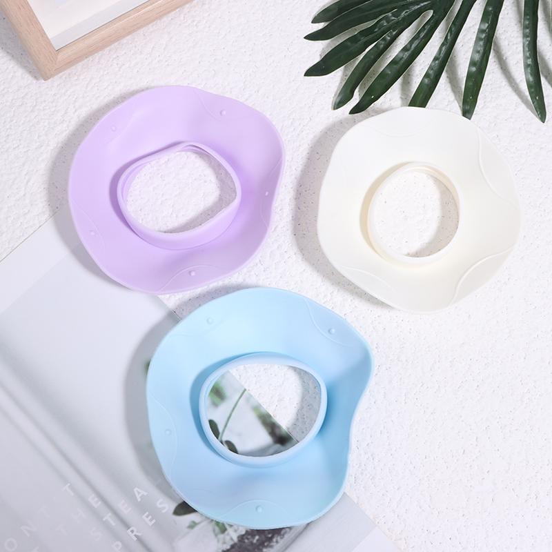 1 Paar Gesicht waschen Spa Armbanduhrband Silikon Einfarbig Wasserdicht Haaraccessoires Stirnband Handgefertigt Make-up