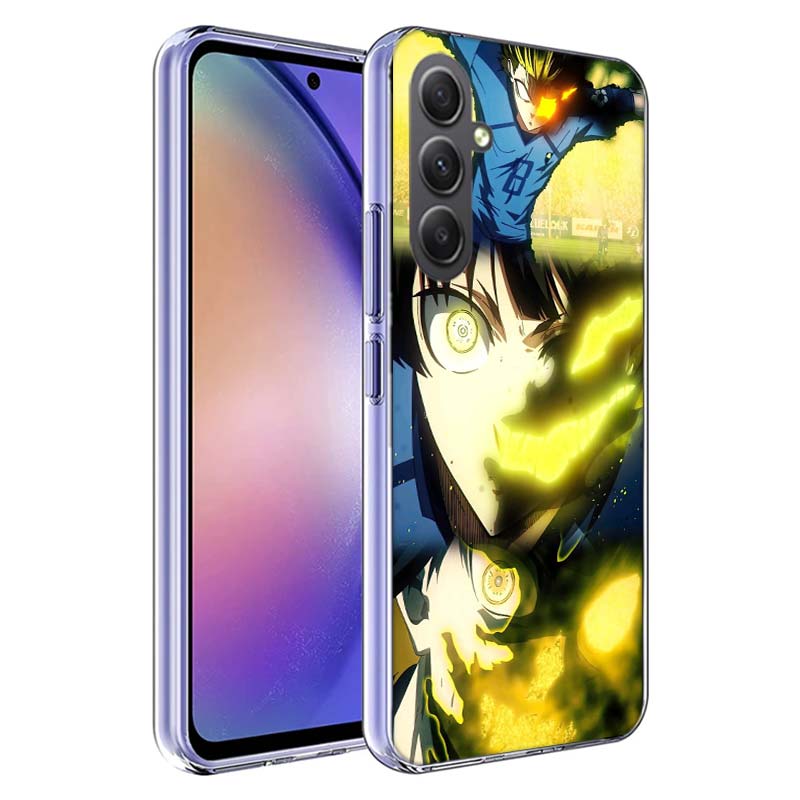 Blue Lock Anime Phone Case for Samsung A17 A37 A57 A07 A16 A26 A36 A56 A06 A02S A12 A22 A32 A52S A04S A14 A24 A34 A54 A03 A13 A3