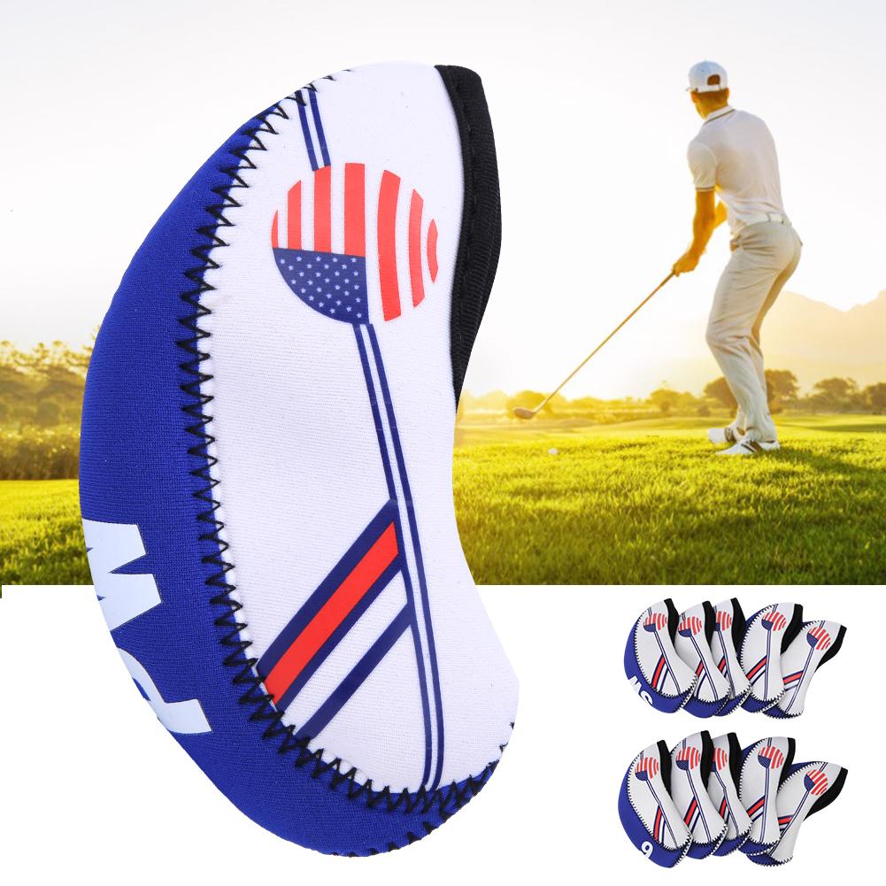 10PCS Cloth Portable     Headcover Practical Putter Head Cover Sports Entertainment Accessory