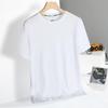High Elastic Ice Silk Quick-Dry Short-Sleeve Men's Running Shirt: Breathable, Moisture Wicking, Lightweight Summer Activewear.