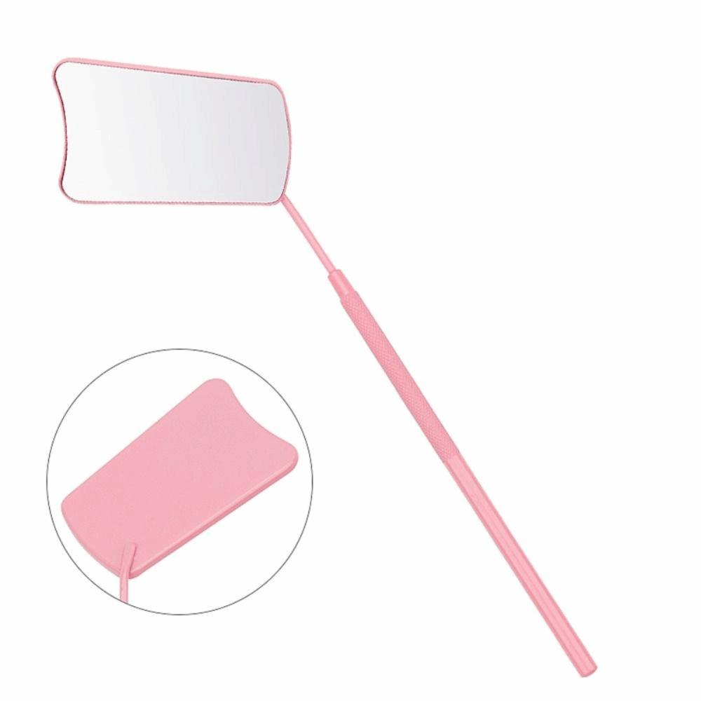 Fan Shaped Lash Lifting Mirror Hand Held Makeup Mirror Beauty Tools