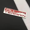3D ALL TERRAIN Badge Sticker Side Fender Rear Trunk Emblem Decal High-Quality Car Exterior Styling Accessories
