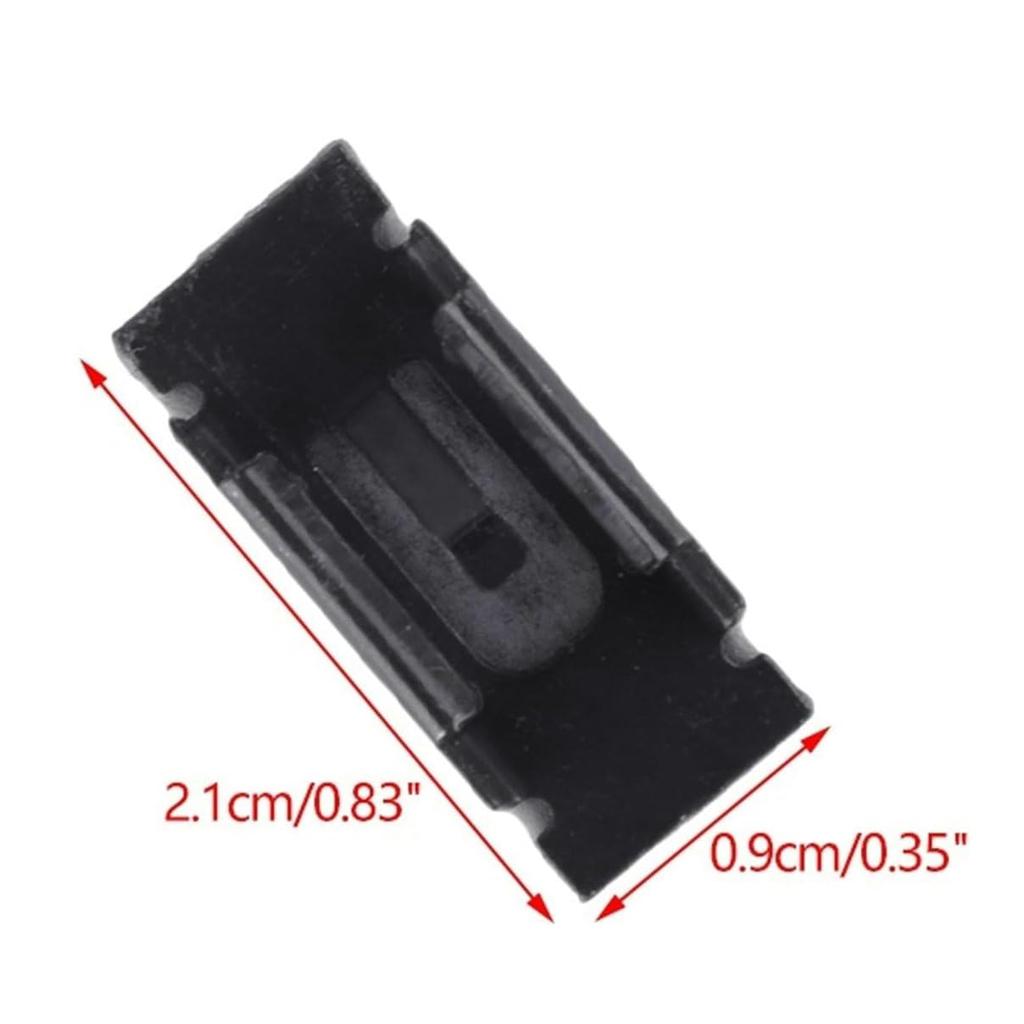 10Pcs Car Roof Drip Molding Retainer Clip Replacement Set 75561-52040, 7556152040 for Toyota Camry Corolla Lexus Scion