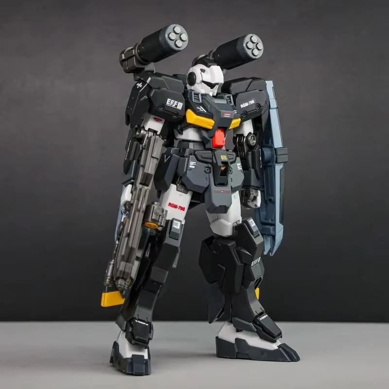 New Hg 1/144 Zhanmo G-Line Black Standard Armor Rx-81st Model Kit Assembly Action Figure Robot for Collectors Plastic Toy