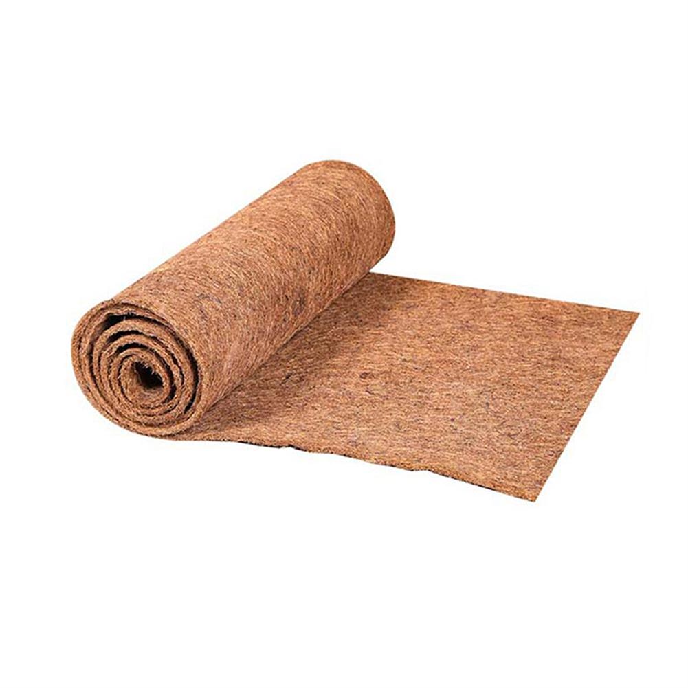 Coconut Palm Mat For Using With Hanging Baskets, Vases, Terrariums Cuttable Floor Mat Natural Coco Liner Sheet 20/25x100cm