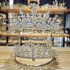 Stainless Steel Four Layer Crown Display Rack Crystal Hairband Support Holder Easy To Assemble Jewelry Storage Stand