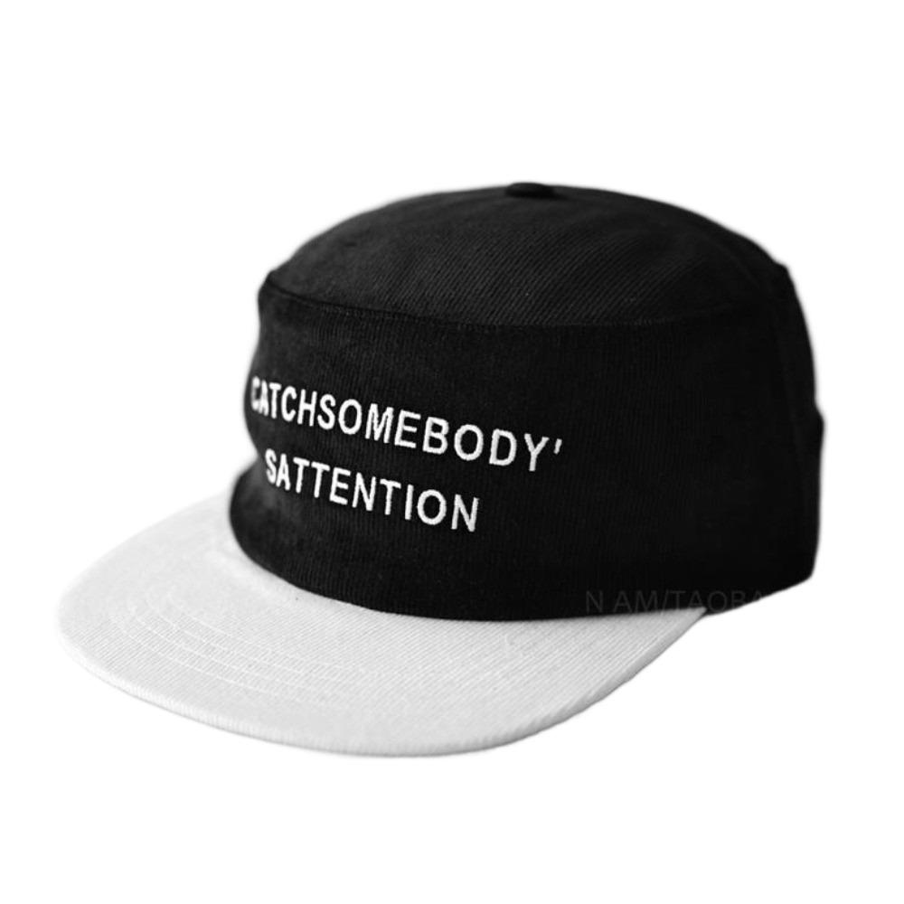 Casual Retro Baseball Cap Flat Brim Adjustable Duckbill Cap Hip Hop Cap Men Women 56-58cm чёрный