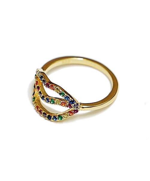 Bonbeau Rainbow Lips Ring (Type B)