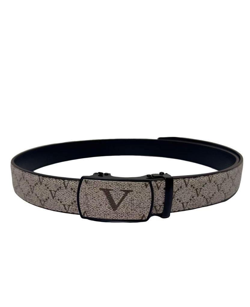 New Style Graffiti Automatic Buckle Belt - Versatile Casual Business Accessory for Boys and Students