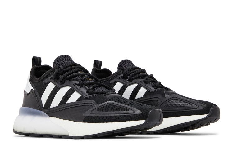 Women's Sneakers adidas ZX 2K Boost Black White (Women's) Core Black/Cloud White/Gold Metallic