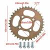 TDPRO 32'' Go Kart Rear Axle /41T Teeth 428 /420 37T 48mm Chain Rear Sprocket for Pit Dirt Bike ATV Go Kart Quad Accessories