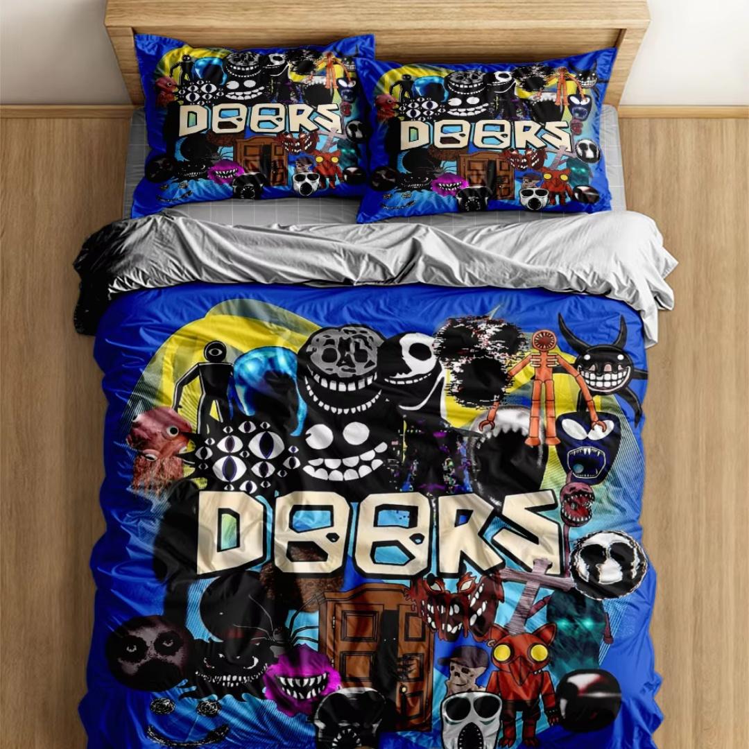 

My Doors Duvet Cover UK Single Double King US Twin Full Queen Size Bed Linen Set 140x210cm