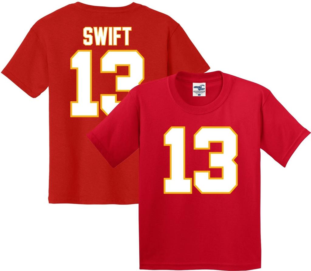 Swift 13 Jersey for Football and Music Fans Youth T shirt (S-L)