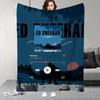 Singer Ed S-Sheeran Play Blanket Design Lightweight  For Dorms, Naps, Living Room, Office,Sofa,All-Season