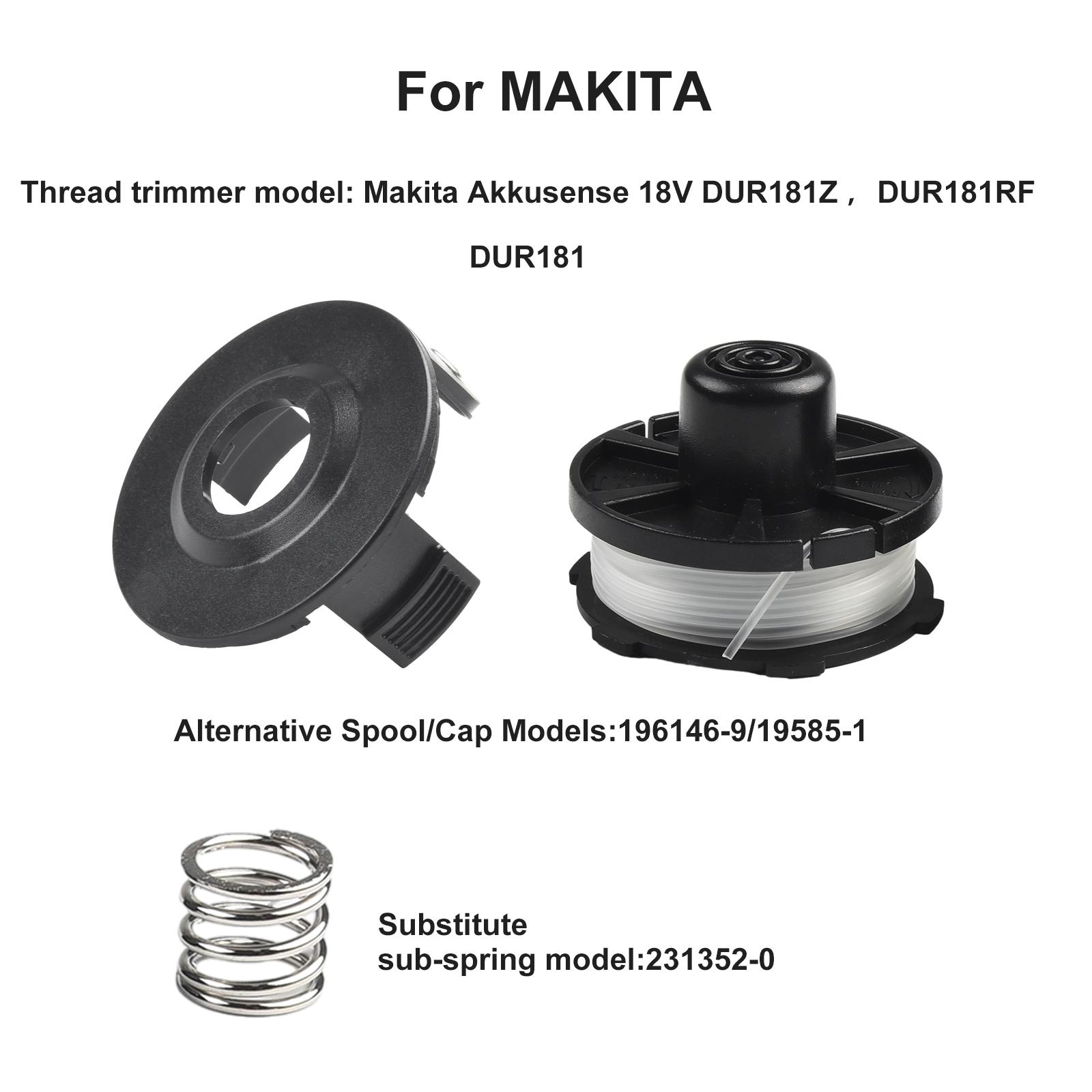 

Trimmer Line Spool Cover Replacement Set 1 6MM for 1958581 1961469 Bump Feed Functionality for Easy Adjustment During Use China Mainland