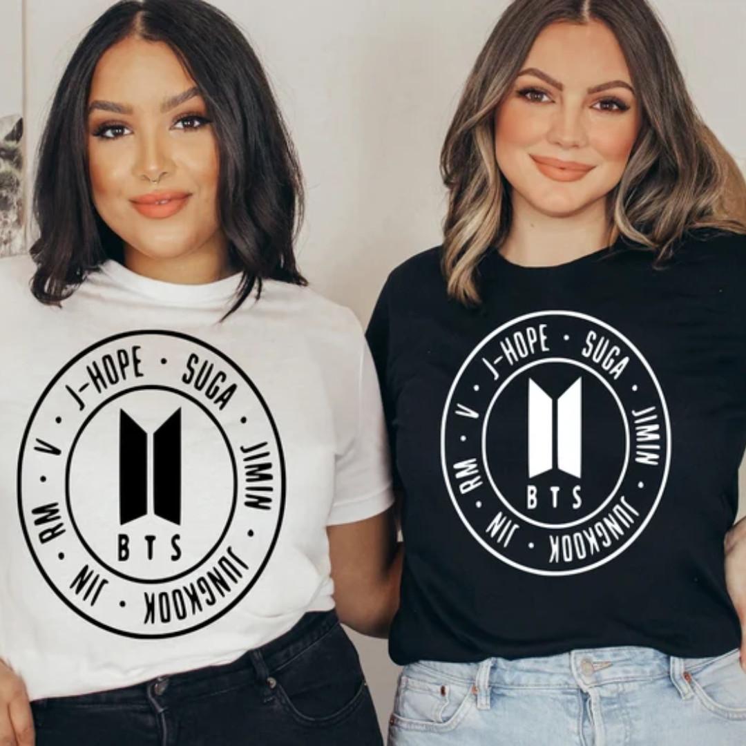 BTS Members Names Shirt, Kpop T Shirt, BTS Tshirt, Suga Shirt, Jhope Shirt XXL