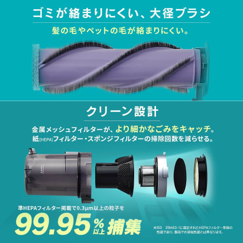 [Our Strongest Dust Collection Power] IRIS OHYAMA Vacuum Cleaner Cordless Stick Cleaner Rechargeable Cyclone Just-Put Charging Stand Electrostatic Mop