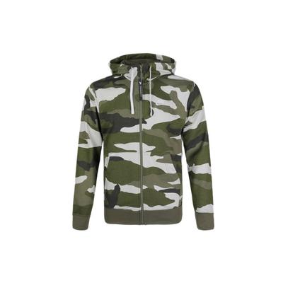 Knit Hooded Jacket Men Outerwear Camouflage-Green BV2821-222