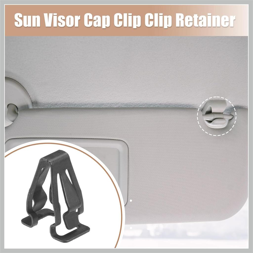Clipe de Fixação do Porta-Óculos Preto de Ferro Retentor de Clipe Nº DS7Z-9904132-A para Ford Transit 2015-2022 para Ford para Mustang 2015-2022 para Ford Edge 2015-2022