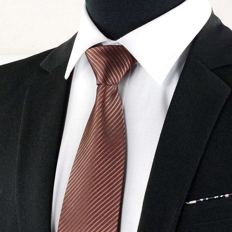 8Cm Classic Striped Neck Ties Stripe Necktie For Business Wedding Tie Casual Suits Tie Accessories Gift