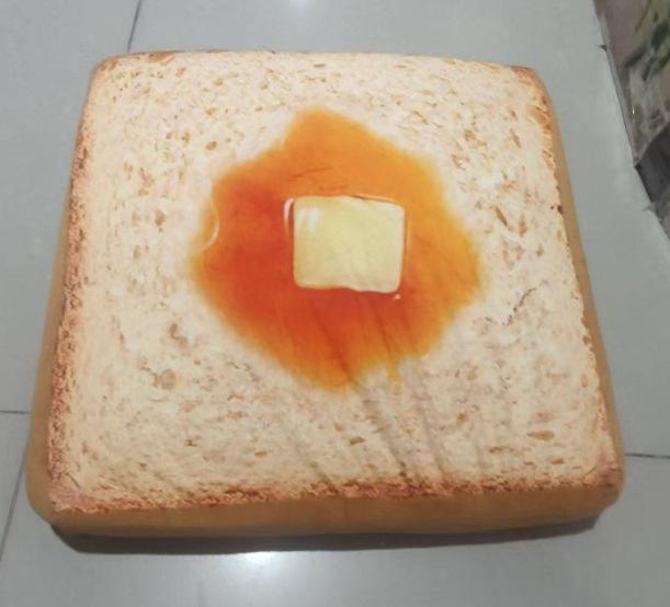 

Подушка-тост в стиле интернет-звезды и коврик для питомца - Съемные и моющиеся 40cm 400g