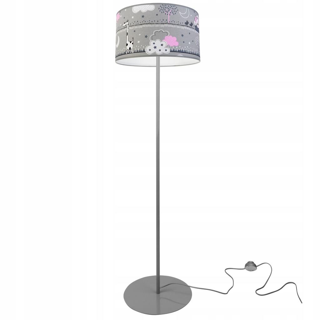 Children'S Loft Floor Lamp, Lampshade, Pattern, Led